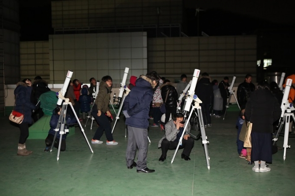 사진=인천시교육청, 인천교육과학연구원 2019년 천체관측행사