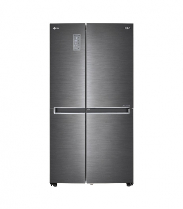 에너지대상 및 산업통상자원부장관상을 받은 LG전자 디오스 양문형 냉장고(사진 LG전자 제공)