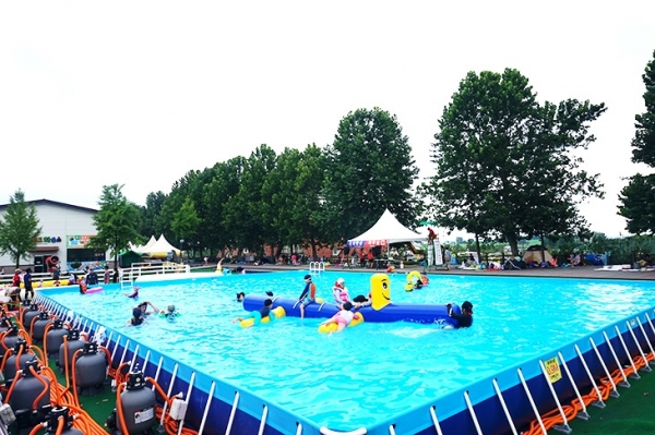 농협 ㅇ나성팜랜드가 오는 13일부터 수영장을 개장한다.(사진 농협 제공)