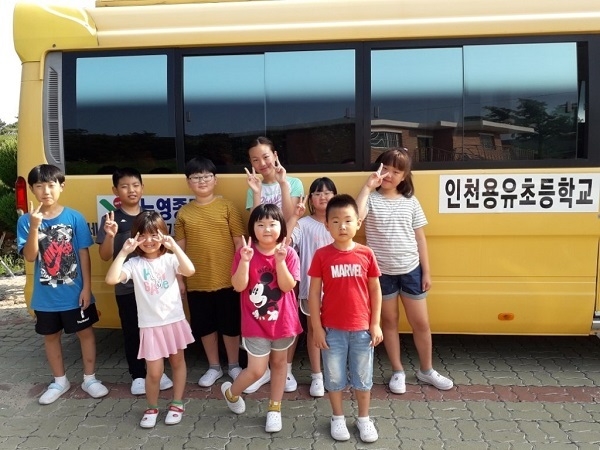 사진=인천남부교육지청,통학버스(LPG)