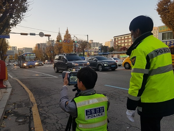 사진=인천중부경찰서,어린이 교통사고 예방에 주력