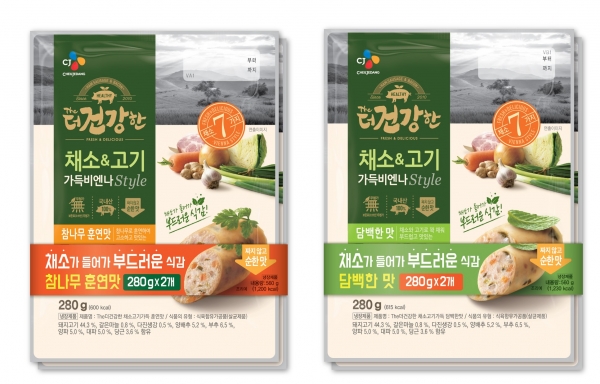 [CJ제일제당]더건강한 채소&고기 가득비엔나style