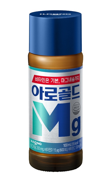 일동제약의 마그네슘 드링크 '아로골드 Mg[일동제약 제공]