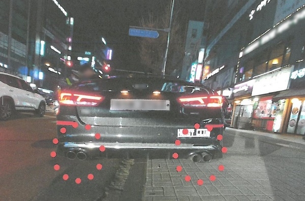 사진=인천경찰청,여름밤 숙면 방해하는‘불청객’굉음유발 불법차량 상시 단속