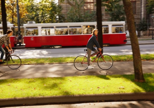 사진= 비엔나에서 자전거 타기     ⓒ비엔나관광청 제공