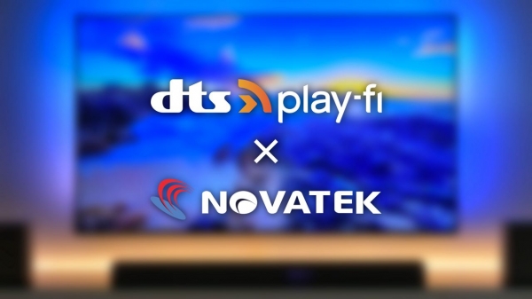 사진=DTS는 TV 반도체 공급업체인 노바텍의 TV용 SoC 제품군에서 DTS 플레이파이를 지원한다.