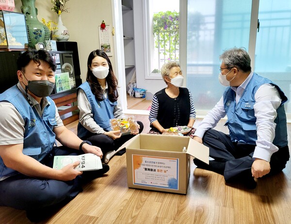 포스코건설, 추석맞아 한가위 나눔행사 가져 (사진=포스코건설 제공)