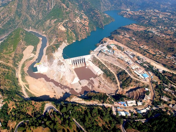 파키스탄 굴푸르 수력발전소 전경 (사진=DL건설 제공)
