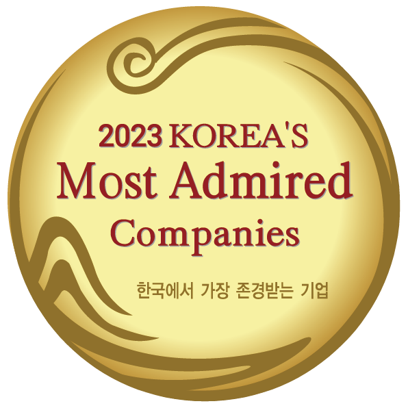 한국에서 가장 존경받는 기업 로고 (사진=유한양행 제공)